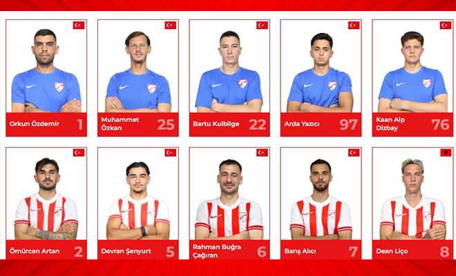 26 Kişilik Kadro Belli Oldu