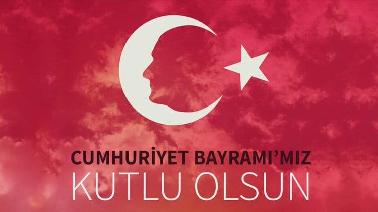 29 Ekim Cumhuriyet Bayramımız Kutlu Olsun!