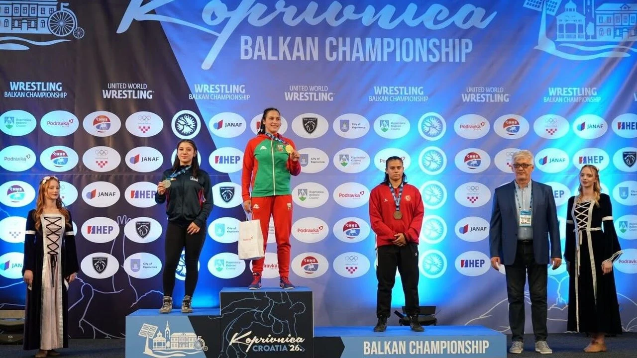 Balkan Güreş Şampiyonası’nda Bolu’yu gururlandırdı