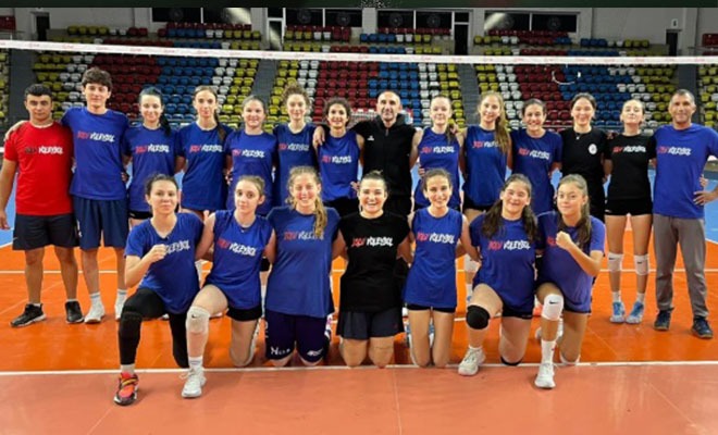 Bolu Voleybol Yine Kazandı