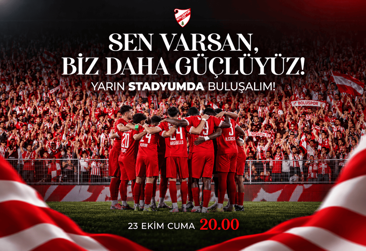 Boluspor’dan Taraftara Çağrı