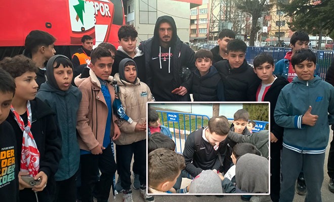 Çocuklardan Sevgi Seli