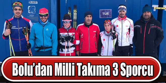 GENÇ MİLLİ TAKIMIN 3’Ü BOLU’DAN!