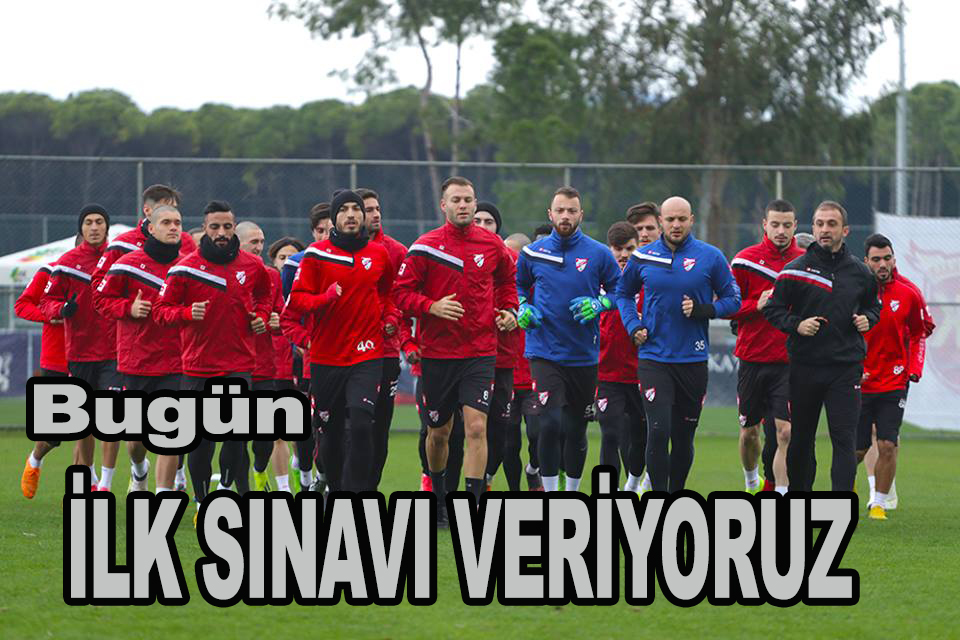 İLK SINAVI VERİYORUZ