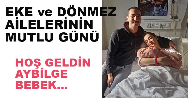 Oğuzhan ve Ebru Buket Eke çiftinin mutlu günü