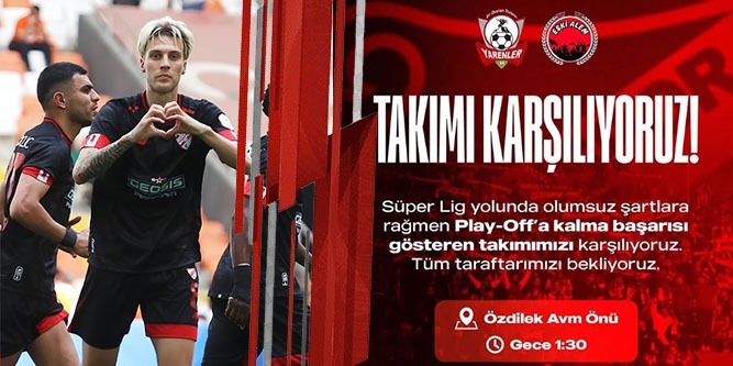Taraftarlar Tesislere Akıyor