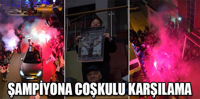 Türkiye Şampiyonu’na Coşkulu Kutlama