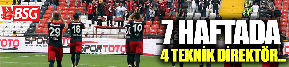 1. Lig'de 7 Haftada 4 Teknik Adam Gitti