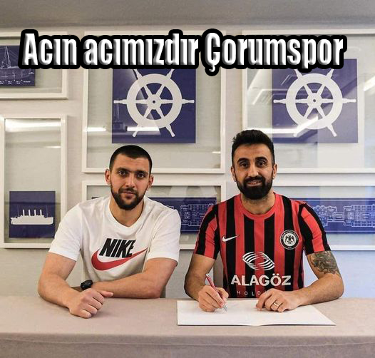 Acın acımızdır Çorumspor, geçmiş olsun şimdiden..