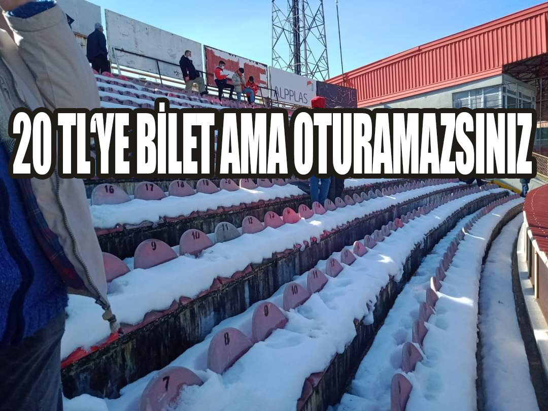 Bilet 20TL Ama Oturamazsınız!