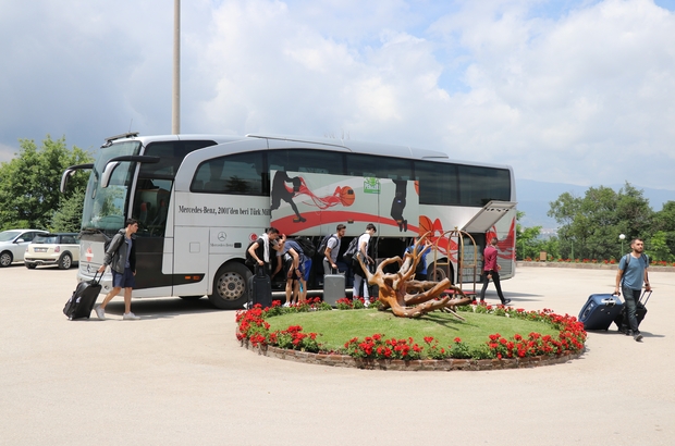 Bolu'da kampa girdiler