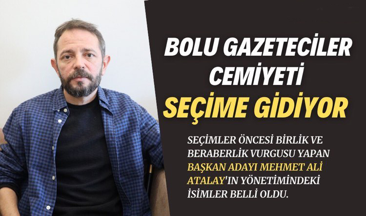 BOLU GAZETECİLER CEMİYETİNDE KONGRE TARİHİ BELLİ OLDU !