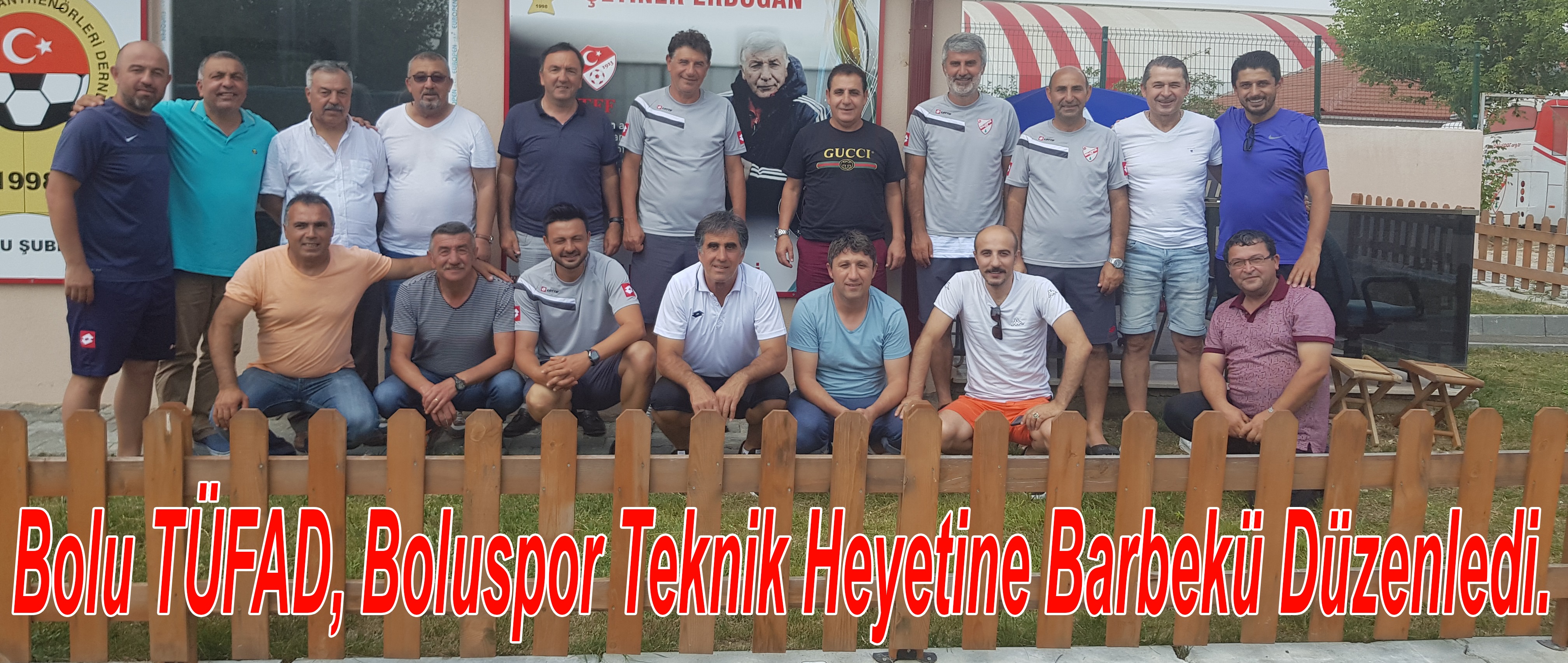 BOLU TÜFAD, Boluspor Teknik Heyetini Ağırladı.