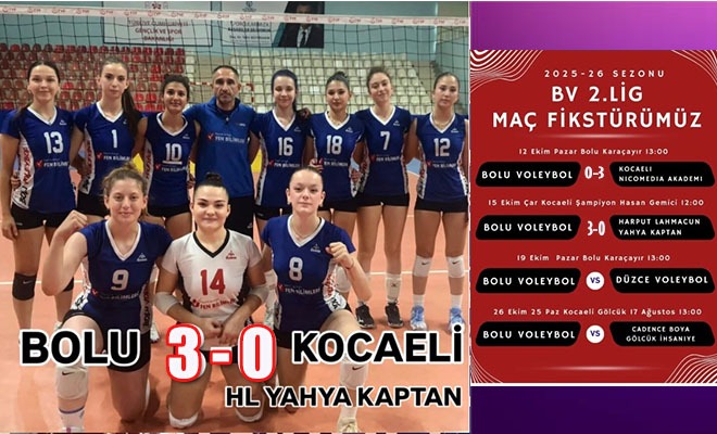 Bolu Voleybol Çok Farklı
