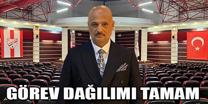 BOLUSPOR'DA  GÖREV DAĞILIMI YAPILDI