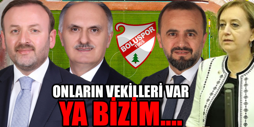 Boluspor için ne yaptınız!