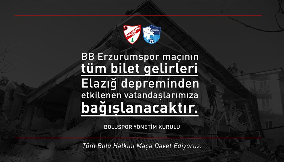 BOLUSPOR YÖNETİMİNDEN ALKIŞLANACAK KARAR 