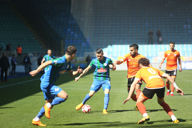 ÇAYKUR RİZESPOR A.Ş.	1 - 1	ADANASPOR A.Ş.