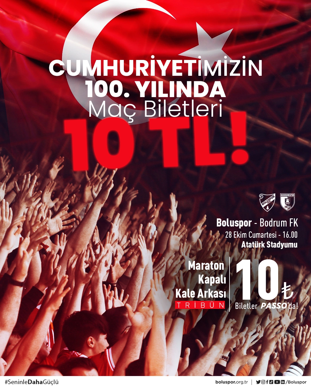 Cumhuriyetimizin 100. yılına özel bilet fiyatı