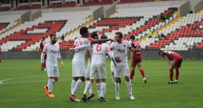  GAZİANTEPSPOR 	1 - 4 	ESKİŞEHİRSPOR