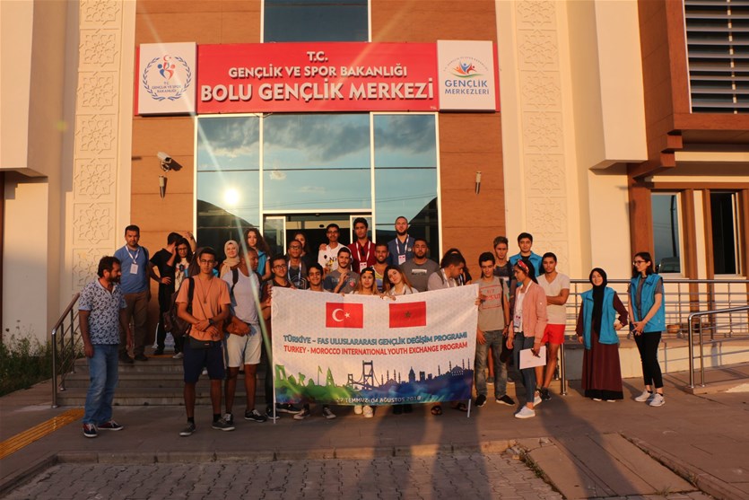 GENÇLİK DEĞİŞİM PROGRAMI İLE FAS’LI GENÇLER BOLU'YA GELDİ