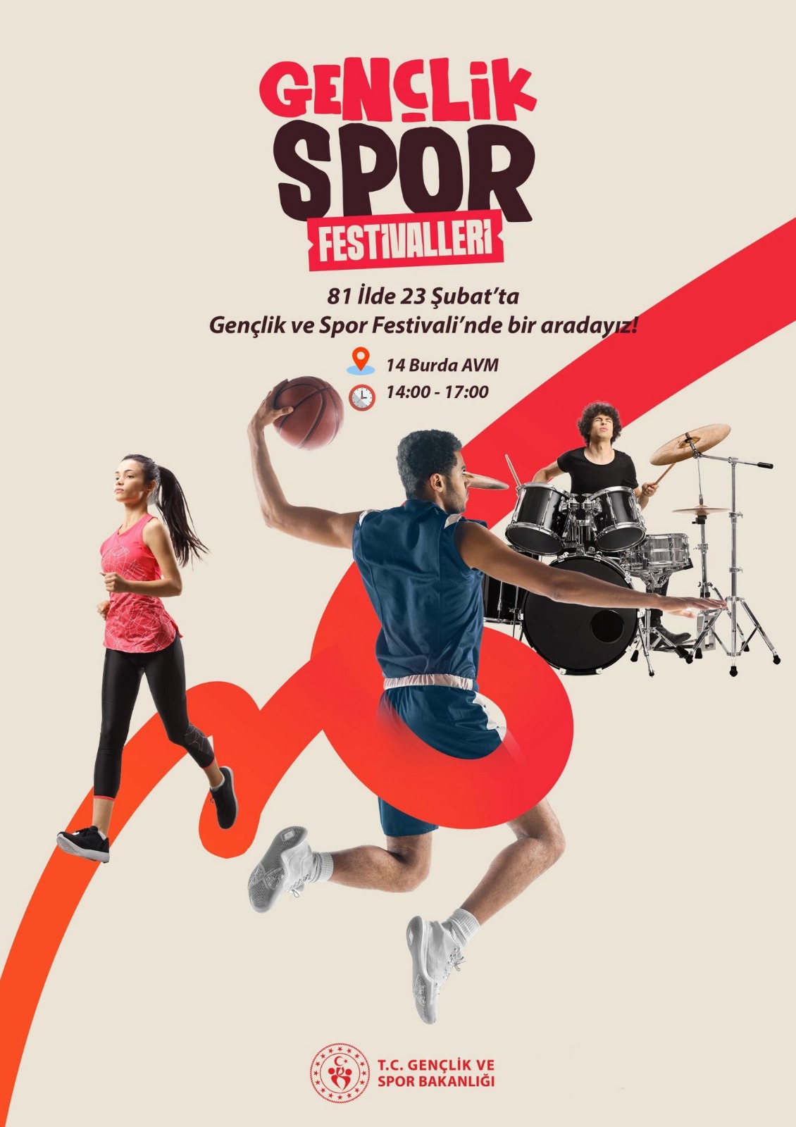 Gençlik Spor Festivali’ne Davetlisiniz!