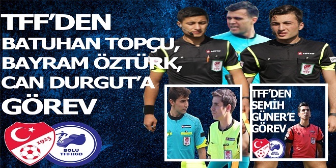 Hakemlerimize Liglerde Görev…