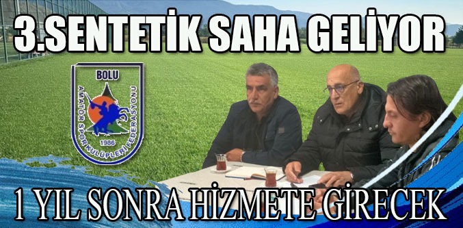 Karaçayır’a 3.Sentetik Saha