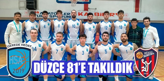 Pota Beyi Düzce 81’e Takıldı
