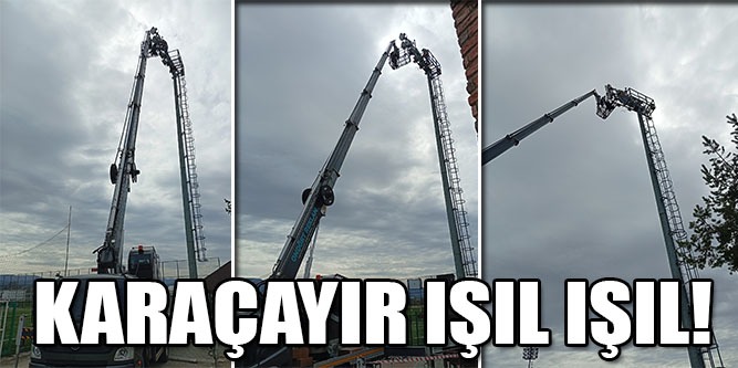 Sahaların Aydınlatmaları Yenileniyor