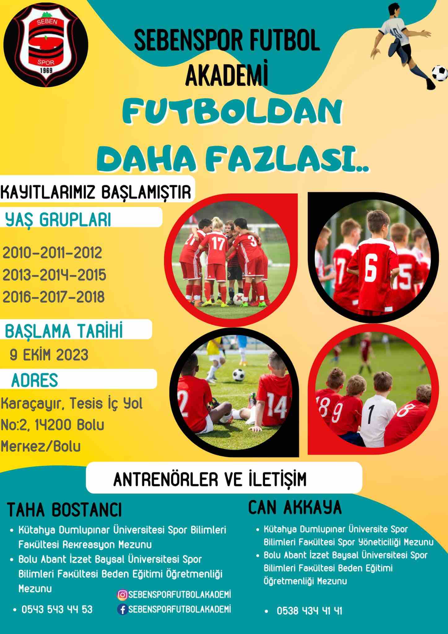 SEBENSPOR FUTBOL AKADEMİ AÇILDI