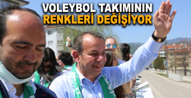 TAKIMININ RENKLERİ DEĞİŞİYOR