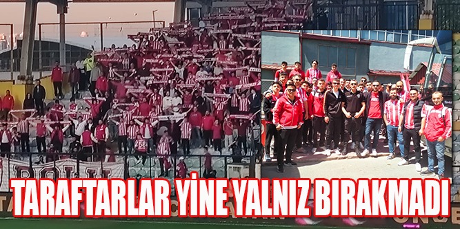 Taraftarlar Yine Yalnız Bırakmadı