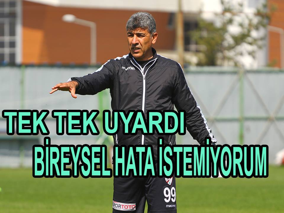 Tek Tek Uyardı