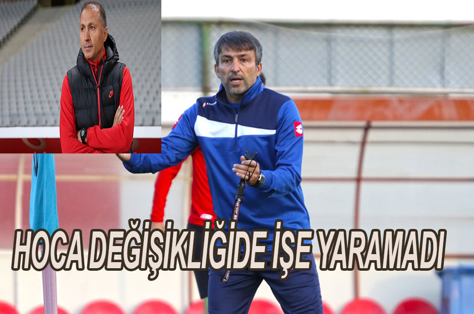 Teknik direktör değişikliği de  işe yaramadı!