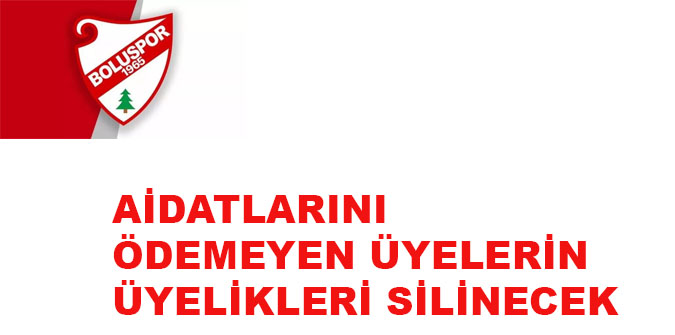 ÜYELİKLERİ SİLİNECEK