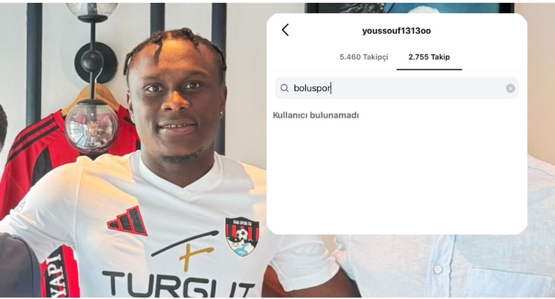 Yeni formasını giydi, Boluspor’u sildi!