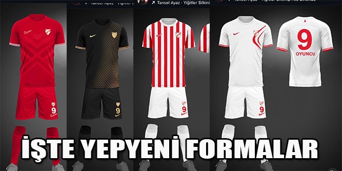 YENİ SEZON FORMALARI GÖRÜCÜYE ÇIKTI