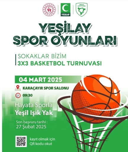 Yeşilay’dan Basketbol Şöleni