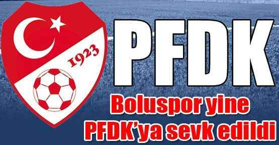 YİNE PFDK'LIK OLDUK