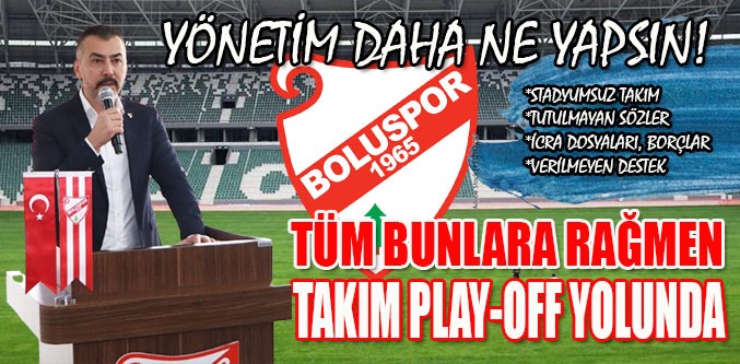 Yönetim Alkışı Hak Etti!..